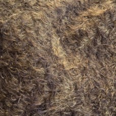 160-3109 - Завитий мохер, 25 мм - темно-гірчичний ворс із темно-коричневими кінчиками